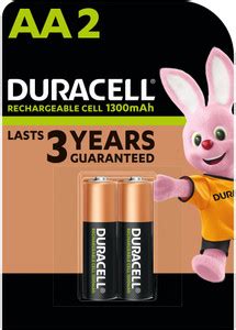 DURACELL Rechargeable AA 1300mAh, Everyday Devices, Toy, Baby Monitor ...