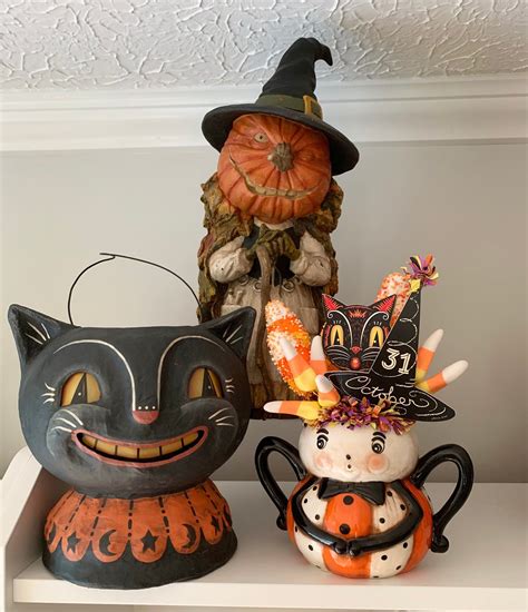 Vintage halloween decorations – Artofit