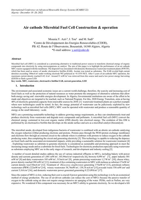 Image result for Microbial Fuel Cell Anode and Cathode