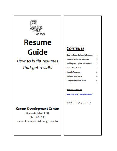 15+ College Resume Examples to Download