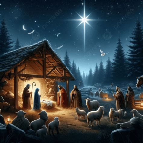 Nativity Of Jesus Background, Jesus, Jesus Nativity Background Image ...