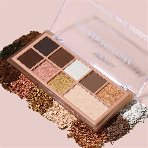 Golden Treasure Pressed Pigment Palette – Moirabeauty India