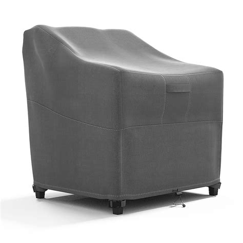 KHOMO GEAR Outdoor Chair Cover 33.5in L x 31.5in W x 36in H Gray ...