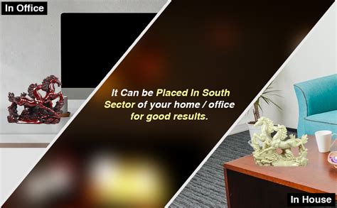 Reiki Crystal Products 2 Red/Cherry Running Horses, Red Horse Statue ...