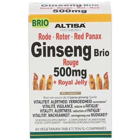Altisa Panax Ginseng + Royal Jelly Bio 60 pz - Redcare
