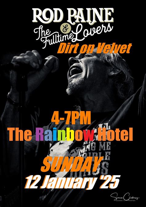 Rod Paine & the Fulltime Lovers, Rainbow Hotel, Fitzroy, Melbourne, 12 ...