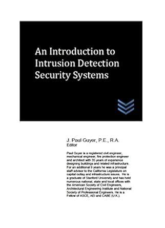 An Introduction to Intrusion Detection Security Systems (Building ...