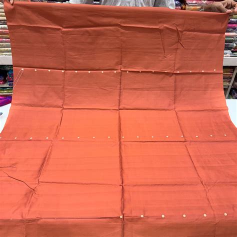 Peach Pure Silk Blouse Piece