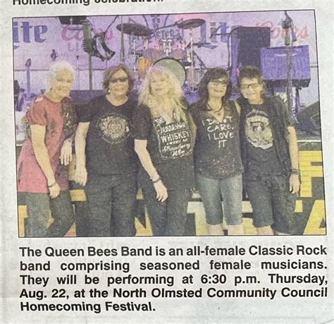 Queen Bees perform opening night at The North Olmsted Homecoming ...