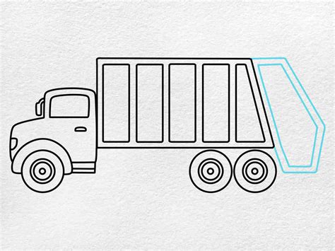 Draw a Garbage Truck - HelloArtsy