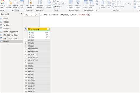 Solved: Power M Query - Table.SelectColumns tries to conve ...