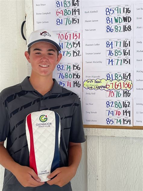 Ian Miyasaki Wins the 2023 Glenmoor Club Championship - Glenmoor Golf ...