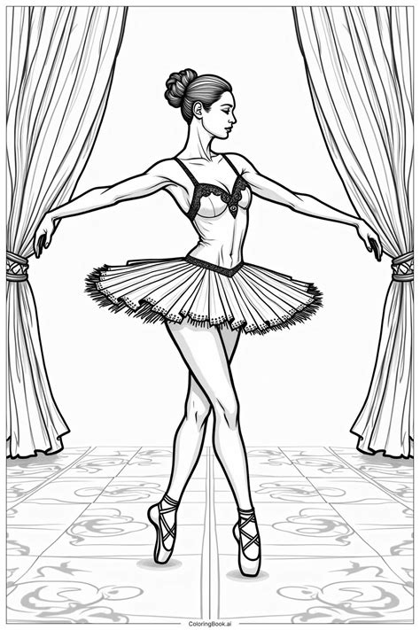 76 ballerina Coloring Pages (Free PDF & PNG Printables)