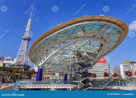 Nagoya Television Tower in Sakae District Editorial Stock Image - Image ...