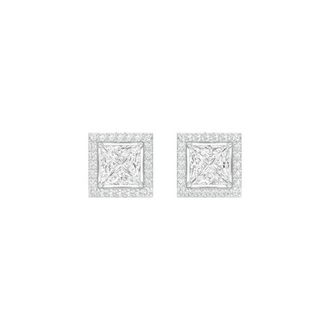 Frames of Halo Diamond Stud Earrings – Limelight Diamonds