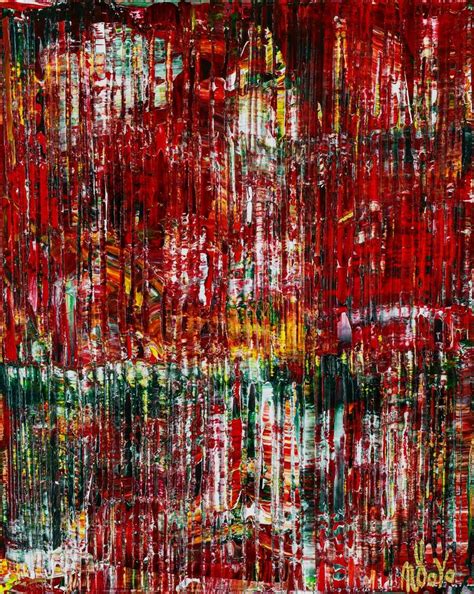 Red valley (Heat wave) Painting by Nestor Toro | Saatchi Art