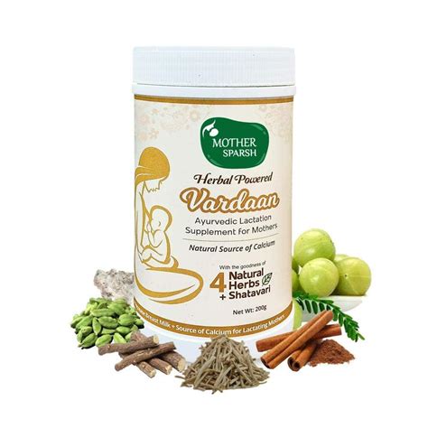 Buy Mother Sparsh Vardaan Ayurvedic Lactation Supplement with Natural ...