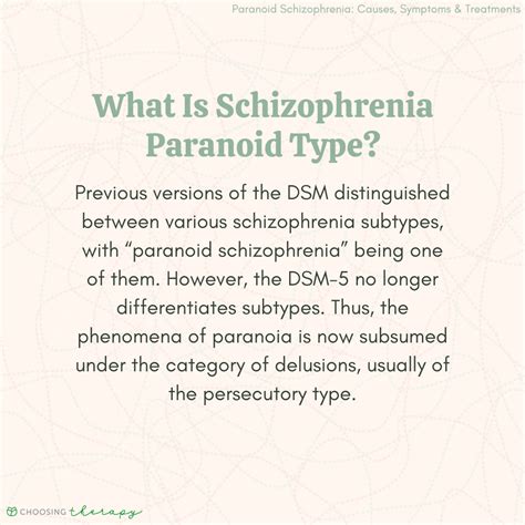 What Is Paranoid Schizophrenia?