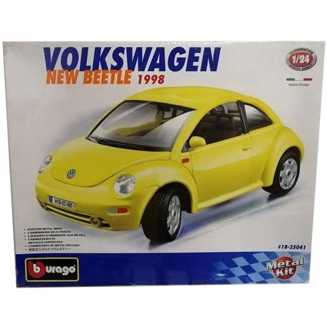 Volkswagen New Beetle (1998) 1:24 сборная металлическая модель ...