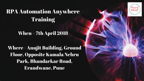 RPA Automation Anywhere Hands-on Training- 7th April Pune , Anujit ...