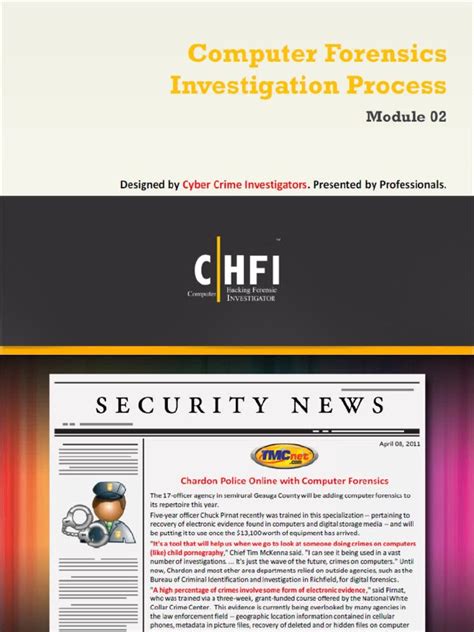 Module 02 Computer Forensics Investigation Process | PDF