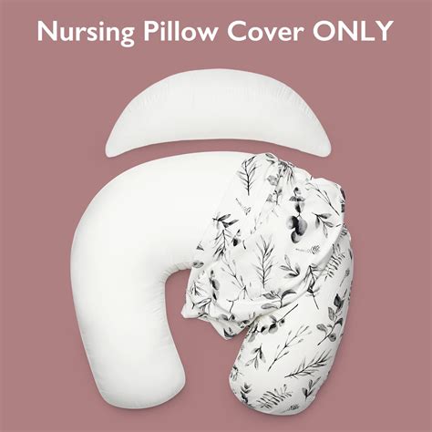 Momcozy Original Plus Size Nursing Pillow Cover, Fits All Breastfeeding ...