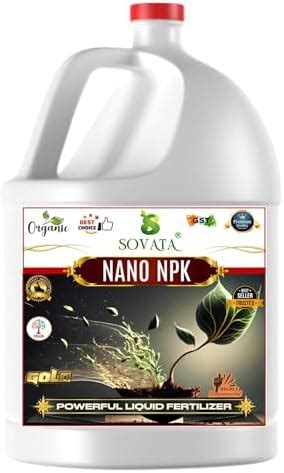 Sovata® Nano NPK, Essential Organic Powerful Liquid Fertilizer for ...