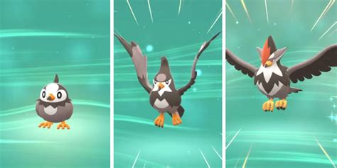 Image result for Starly Evolution Level