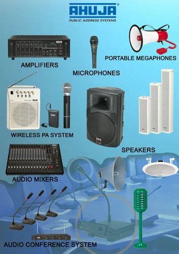 PA SYSTEM - Ahuja and Studio master Mixers Trader - Wholesaler ...