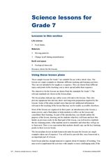 Image result for STD 7 Science Lesson