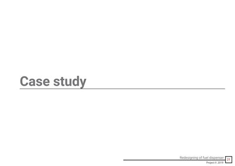 D'source Case Study - Slide Show | Redesigning of Fuel Dispenser | D ...