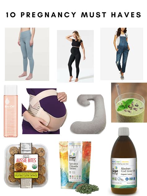 10 Pregnancy Must Haves – Kristen Johnson Brogan