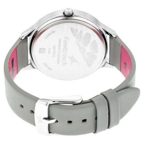 Buy Online Fastrack Ruffles Quartz Analog with Day and Date Grey Dial ...