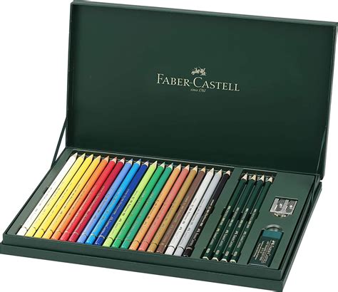 Faber-Castell Polychromos Pencil Set - Gift Set of 24 - Walmart.com