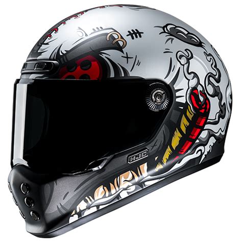 Hjc V10 Vatt Mc1 Helmet