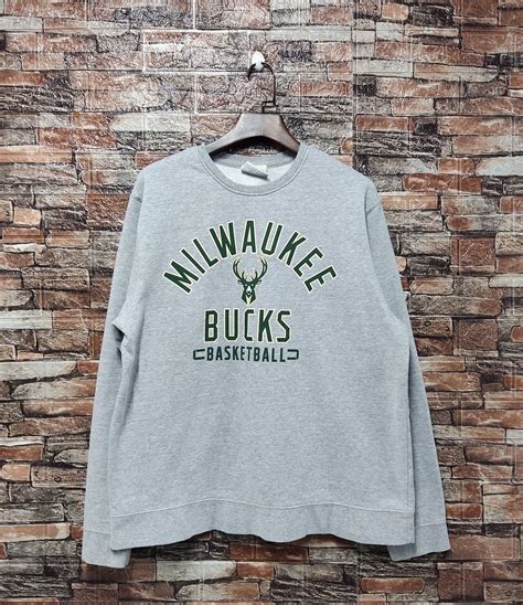 Vintage Milwaukee Bucks Basketball Sweatshirt Milwaukee - Etsy