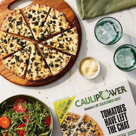 White Cauliflower Crust Pizza | CAULIPOWER