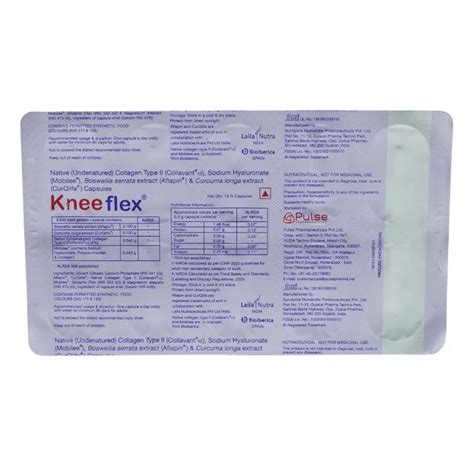 Buy Knee Flex Capsule online | Uses, Side Effects, Price and ...