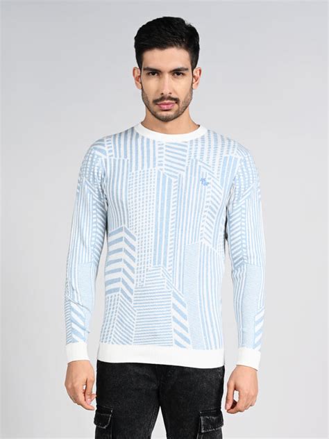 Killer Men Round Neck Light Blue Sweaters – Killer Jeans