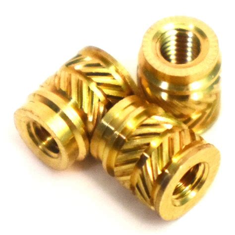 [ J&J Products, Inc ] M3 Brass Insert 100pcs,5.5mm OD, 3.8mm Length ...