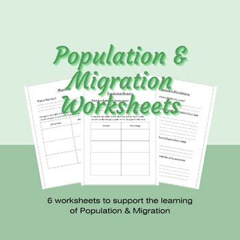 Human Migration Worksheets 的图像结果