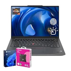 Lenovo ThinkPad E14 Gen 6 Business Laptop, 14" WUXGA, AMD Ryzen 7 7735U ...