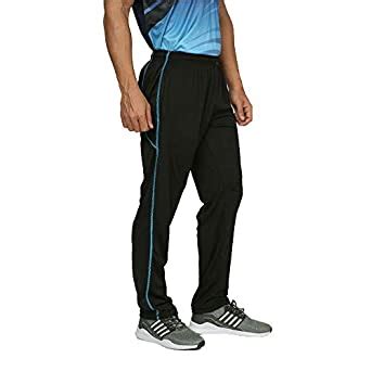 Buy BS Men's Regular Fit Polyester Sports Track Pants with Pockets ...