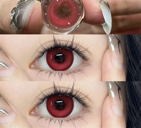 Image result for Red Color Contact Lenses