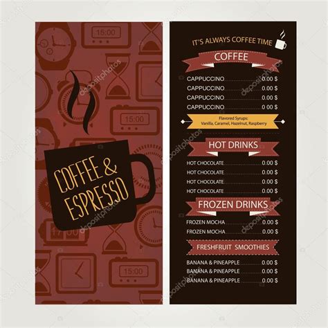 Cafe Menu Design 的图像结果