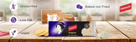 Fantastic Rice Crackers Original 100g | Oven-Baked | Low-Calorie ...