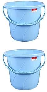 JH miltan limited Milton Orbit 25 L Plastic Bucket (Standard Size, Blue ...