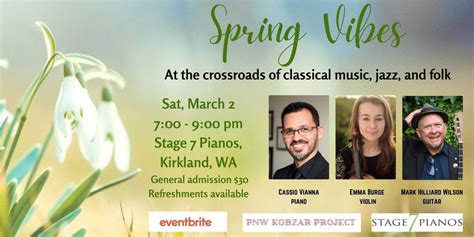Spring Vibes Concert, Stage 7 Pianos, Kirkland, 2 March 2024 | AllEvents