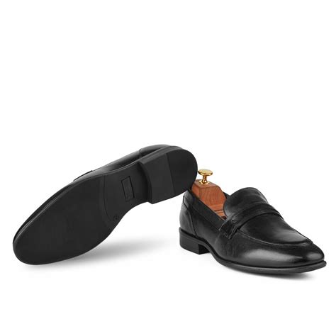 Archer Noir Black leather Loafer » Cordwainers - Cordwainers