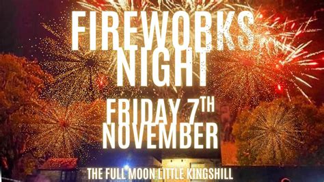 Fireworks Night at The Full Moon, Hare lane, Great Missenden, Amersham ...